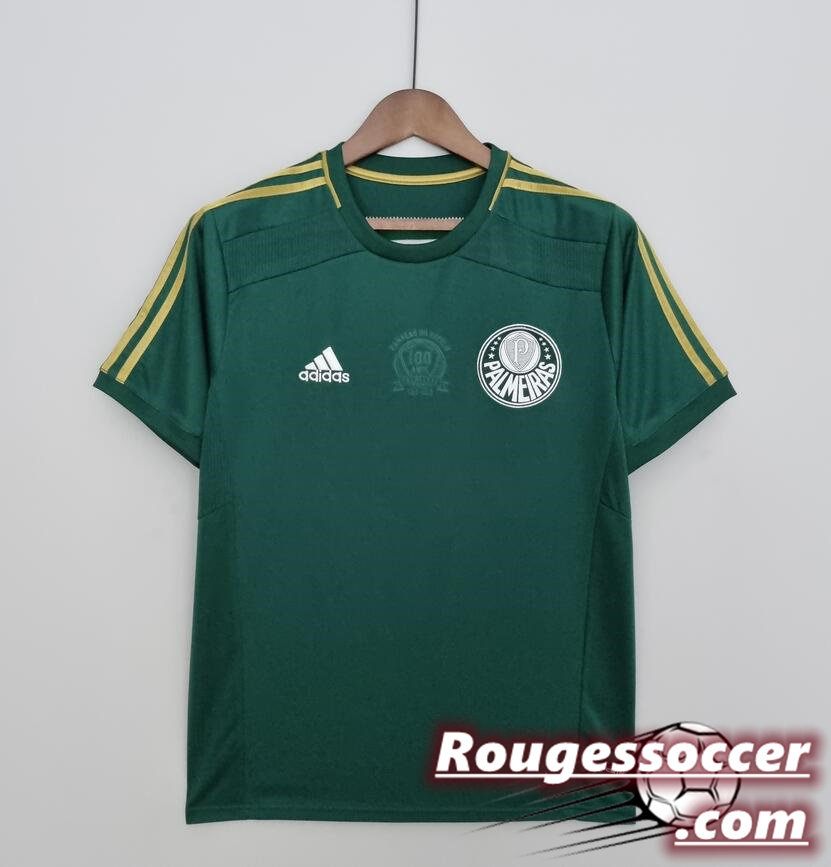 Palmeiras Retro Kit 100 Years Home Soccer Jersey 2014/15